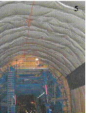 对于采用柔性防水板(ECB或PVC)防水的隧道